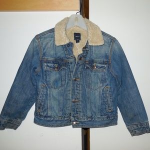 GAP DENIM & SHERPA JACKET